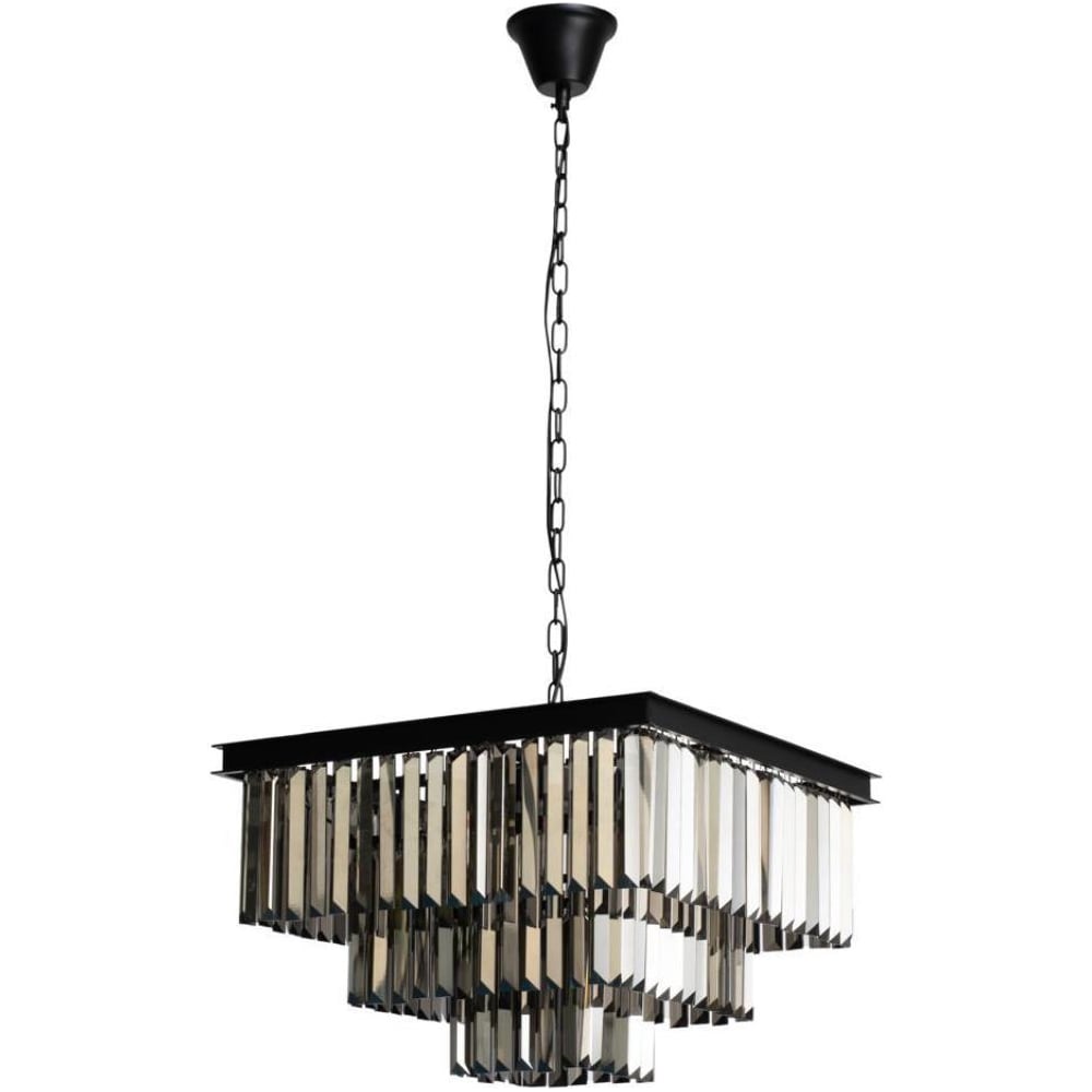 Изображение товара Подвесная люстра LOFT IT Prism 10018/500S с хрусталем и регулировкой по высоте