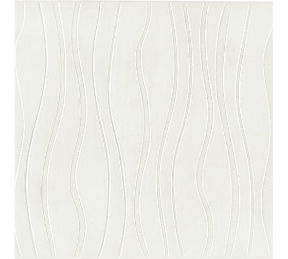 Изображение товара Мягкая самоклеящаяся 3D панель LAKO комплект 5 шт., Модерна белый, 60x60 см LKD-46-05-501-KO