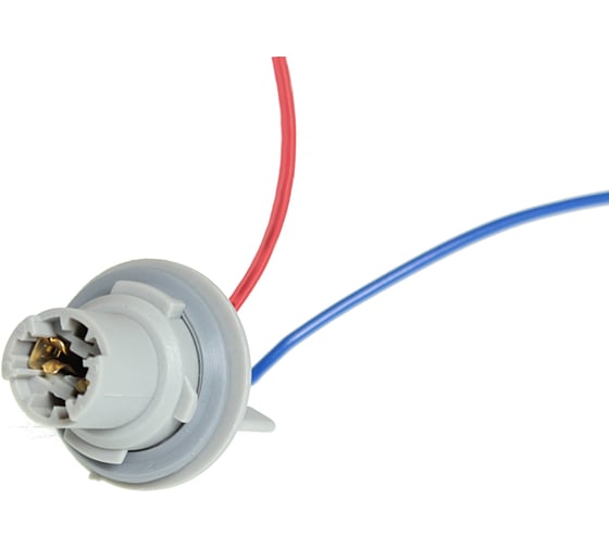 Изображение товара Патрон Nord-Yada под лампу W5W Т10 тип 6 с проводами, пластик герметичный 903183