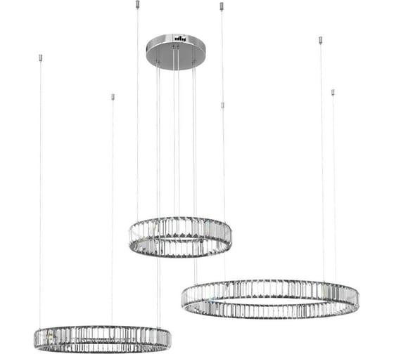 Изображение товара Подвесной светильник LOFT IT Crystal Ring 10135/3 Chrome