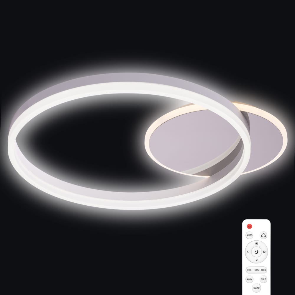Потолочная диммируемая люстра светодиодная RITTER нитки 40 2 2700 м молочный 1186