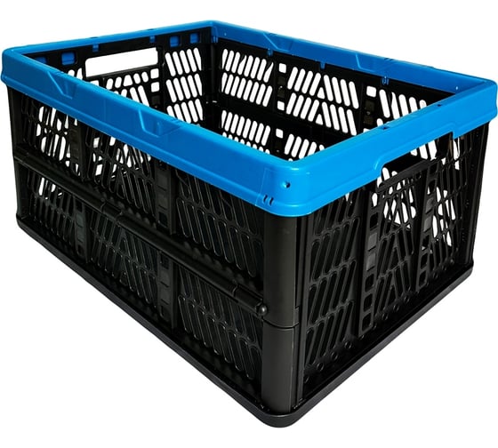 Изображение товара Складной ящик с перфорированными стенками Мультипласт Групп 32 л (5) MPG8874