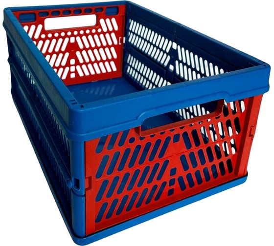 Изображение товара Складной ящик с перфорированными стенками Мультипласт Групп 10 л (5) MPG8867