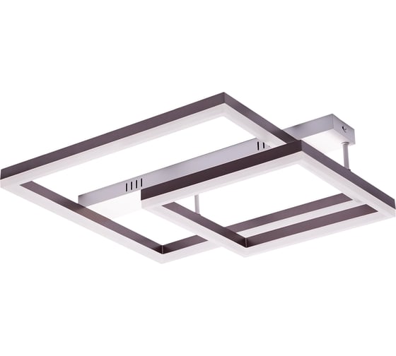 Изображение товара Потолочная светодиодная диммируемая люстра RITTER ECLIPSE с ДУ 3 режима 88Вт 30м2 белый/коричневый 52088 1