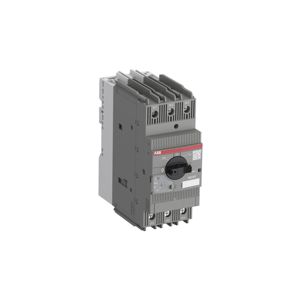 Изображение товара Автоматический выключатель ABB MS165-65 25кА с регулирующей тепловой защитой 52А-65А SAM451000R1017 1SAM451000R1017
