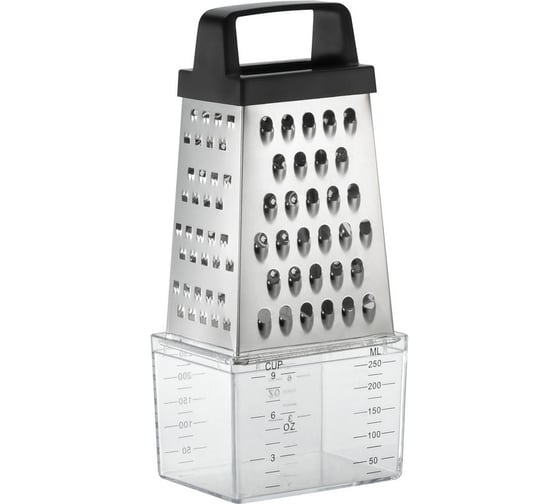 Изображение товара Терка 4-х гранная с контейнером RESTO 24 95412