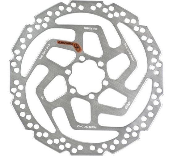 Изображение товара Ротор тормоза Shimano RT26, 180мм, 6-болт, только для полимерных колодок, крепление IS6 ASMRT26M HQ-0012314