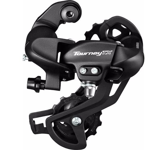 Изображение товара Задний переключатель Shimano Tourney TX ARDTX800SGSL 7/8 speed, черный H000015401
