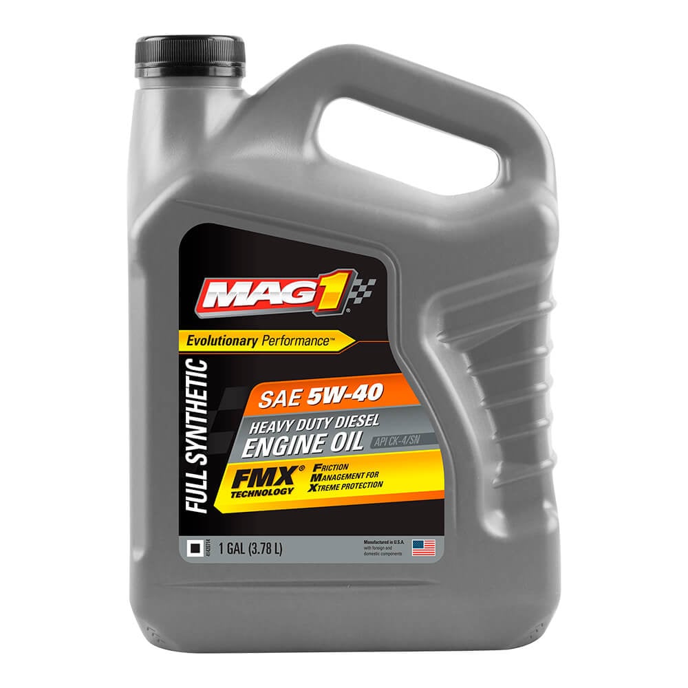 Изображение товара Дизельное синтетическое моторное масло MAG1 FS 5W-40 CK-4 HEAVY DUTY DIESEL OIL, 3,78 л MAG62627