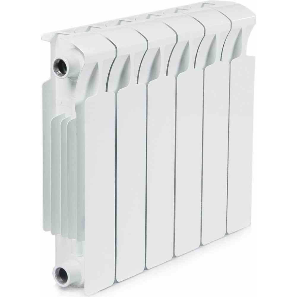 Изображение товара Биметаллический радиатор RIFAR MONOLIT 300 06 секц боковое подключение