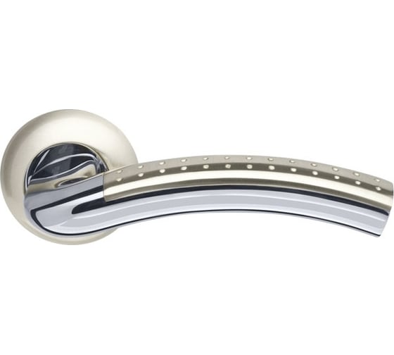 Изображение товара Раздельная ручка ARMADILLO R.LD54.Libra26 (Libra LD26) SN/CP-3 матовый никель/хром TECH (кв. 8x140) 31861