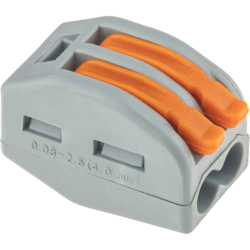 Изображение товара Соединительные монтажные клеммы duwi СМК 222-412 25мм2 50 шт. рычажки