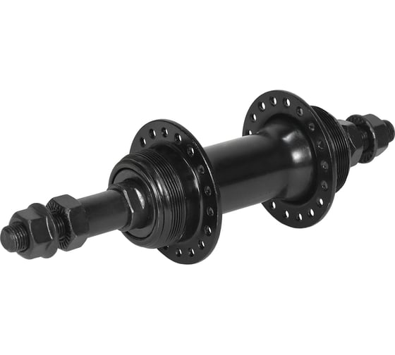 Изображение товара Задняя втулка Legear FR-09R DISC 36H, 3/8х135х175MM, на гайках, под резьбовой ротор, черная HQ-0005493