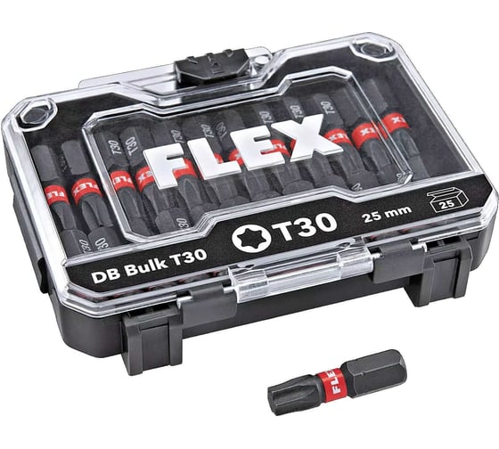 Изображение товара Набор бит DB Bulk 25 шт, T30 FLEX 530492