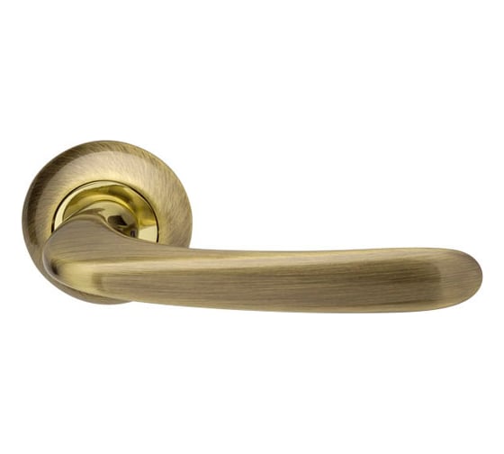 Изображение товара Раздельная ручка ARMADILLO R.LD54.Pava (Pava LD42) AB/GP-7 бронза/золото TECH (кв. 8x140) 40179