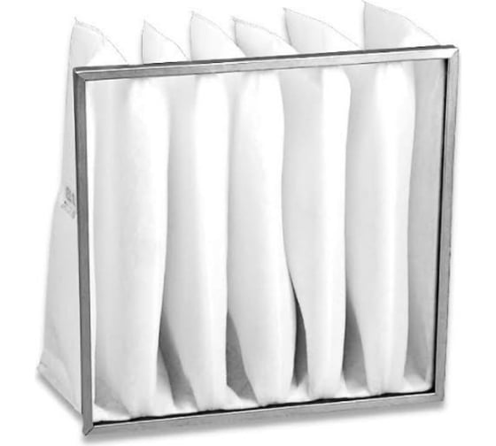 Изображение товара Фильтр карманчатый G4 592x490x350 мм, 5ет, на рамке, 25 мм Zauber Air ZAP4G-592X490X350