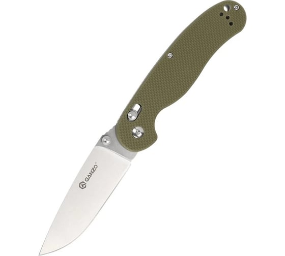 Изображение товара Нож Ganzo зеленый, D2 сталь D727M-GR
