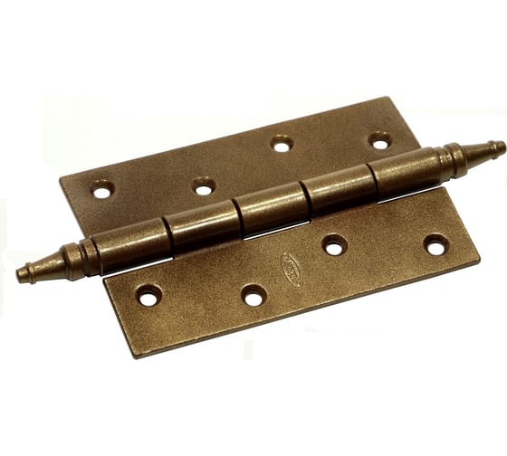 Изображение товара Универсальная накладная петля Левша ПД-120 с колпачком, коричневая У1-7649.КМ