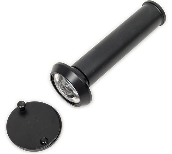 Изображение товара Дверной глазок FUARO оптика пластик DV 4/130-70/Z/HD (VIEWER 4 DVZ) BL черный (подвес) 43495