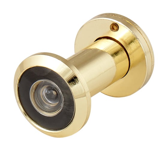 Изображение товара Дверной глазок FUARO оптика пластик DV 1/60-35/S (VIEWER 1 DVS) GP золото 37713