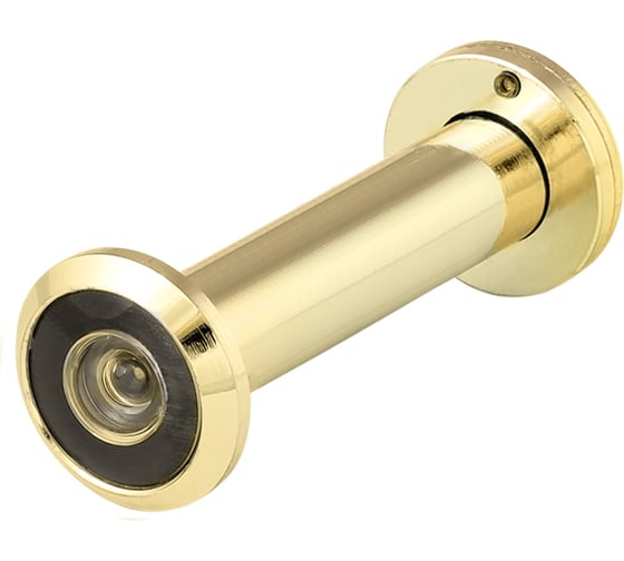 Изображение товара Дверной глазок FUARO оптика пластик DV 4/130-70/Z (VIEWER 4 DVZ) GP золото 32007