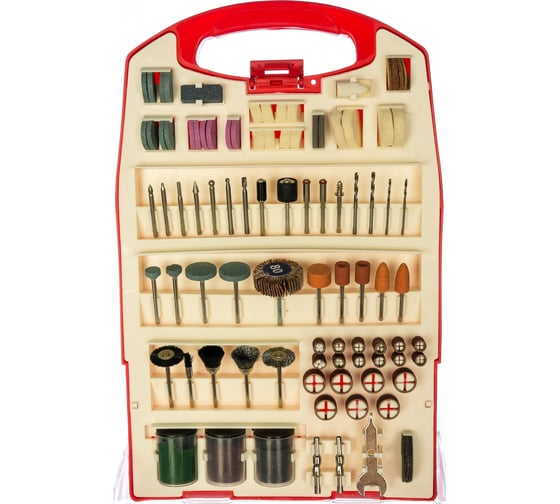 Изображение товара Набор оснастки (188 предметов) для гравировальных машин Elitech 1820.001600