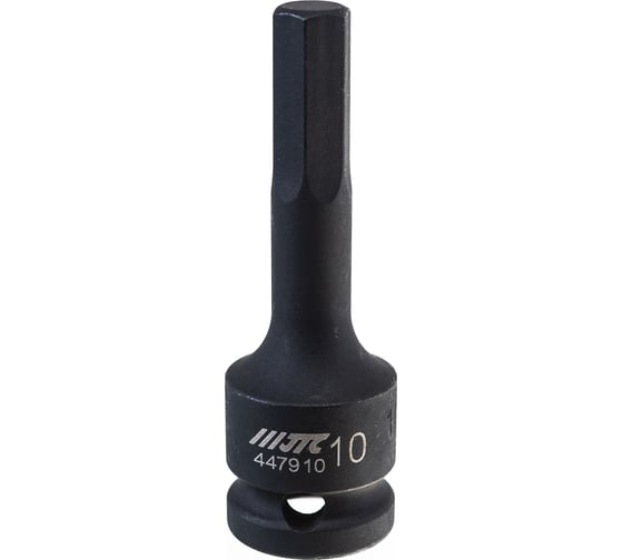 Изображение товара Бита-головка JTC 1/2" HEX 10x78мм ударная -447910 687427