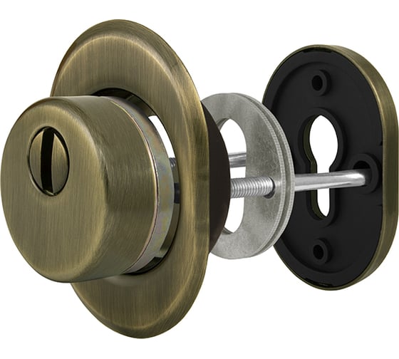 Изображение товара Броненакладка FUARO DEF.CRE/OV-set.9726 (DEF 9726) M6x90 врезная с чашкой AB-6 зелёная бронза 38799