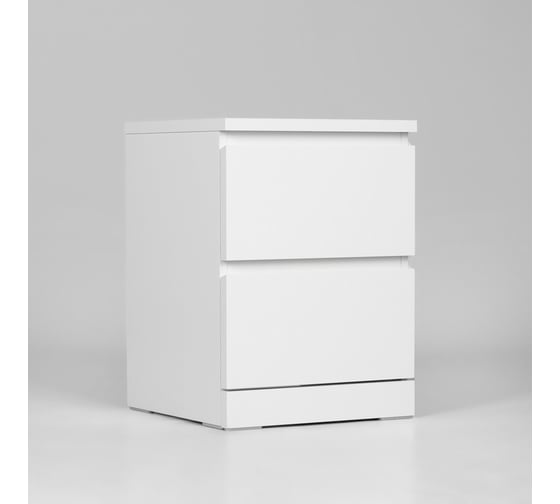 Изображение товара Комод Гуд ЛАКК Варма, 2 ящика, 40x54x40, белый S00197 S00173