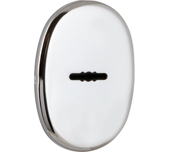 Изображение товара Накладка на сувальдный замок FUARO ESC.S-auto.ECO/OV.477 (ESC 477 eco) с автоматическими шторками CP хром 44587