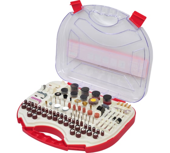 Изображение товара Набор оснастки (249 предметов) для гравировальных машин Elitech 1820.001700