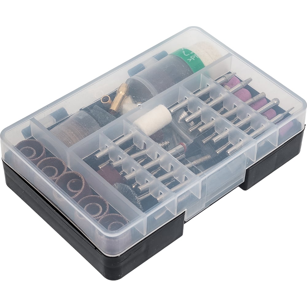 Изображение товара Набор оснастки для гравировальных машин Elitech 120 предметов