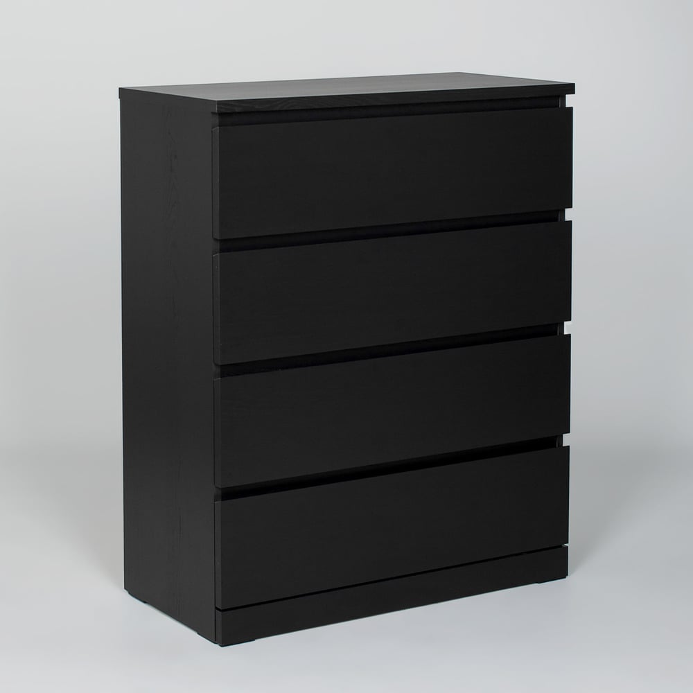 Изображение товара Комод Гуд ЛАКК Варма 4 ящика из ЛДСП шпон ясень минимализм