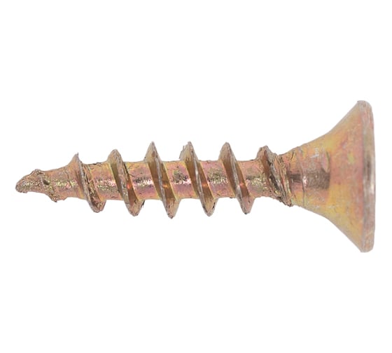 Изображение товара Универсальный саморез МЕТАЛЛСЕРВИС 3,5x16 мм, желтый цинк, 1000 шт. 1242722