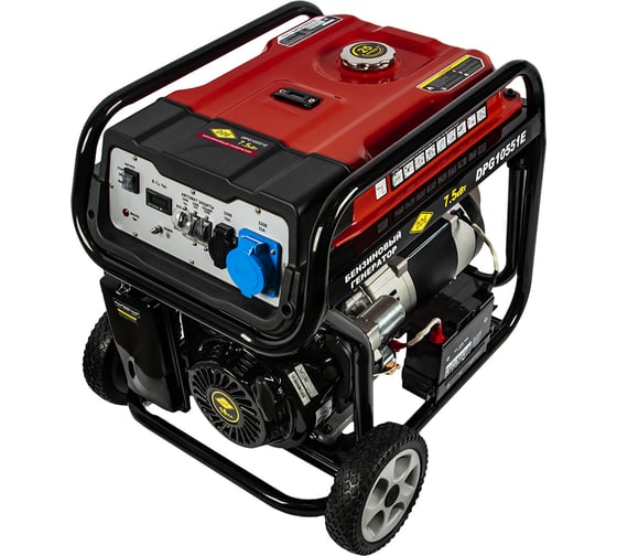 Изображение товара Бензиновый генератор DDE DPG10551E