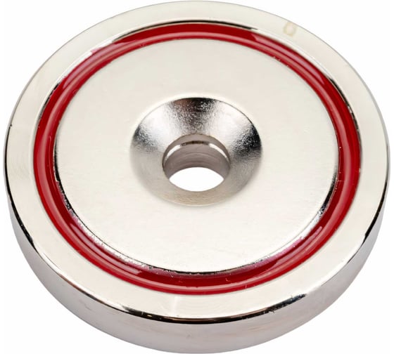 Изображение товара Магнитное крепление с зенковкой Проф-Магнит А48, сцепление 68 кг, 1 шт. PMYP-A-48