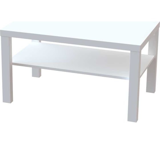 Изображение товара Журнальный стол Гуд ЛАКК Энкель, 82x50x45, белый S00128