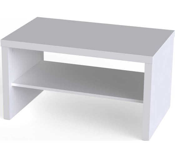 Изображение товара Журнальный стол Гуд ЛАКК Энкель, 82x50x45, белый S00135
