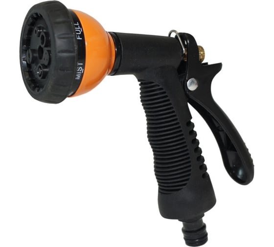 Изображение товара Пистолет-распылитель POLYAGRO Master металлический корпус, 6 режимов полива 7571404