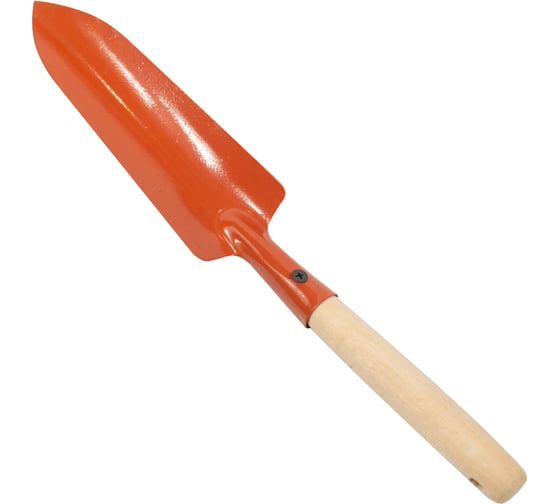 Изображение товара Узкий посадочный совок POLYAGRO 60 мм, деревянная рукоятка 7662121