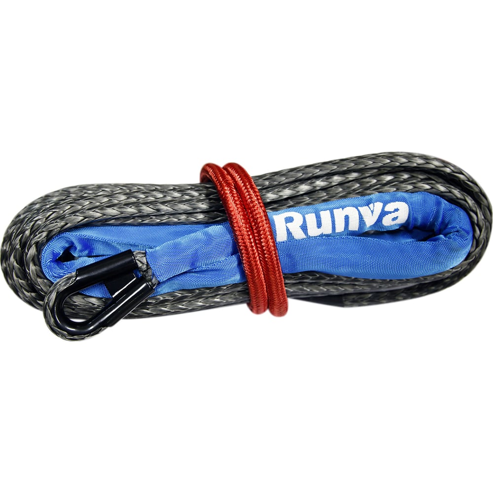 Изображение товара Трос синтетический Ready 11 мм 19 м Runva Dyneema Rope для грузоподъемных работ