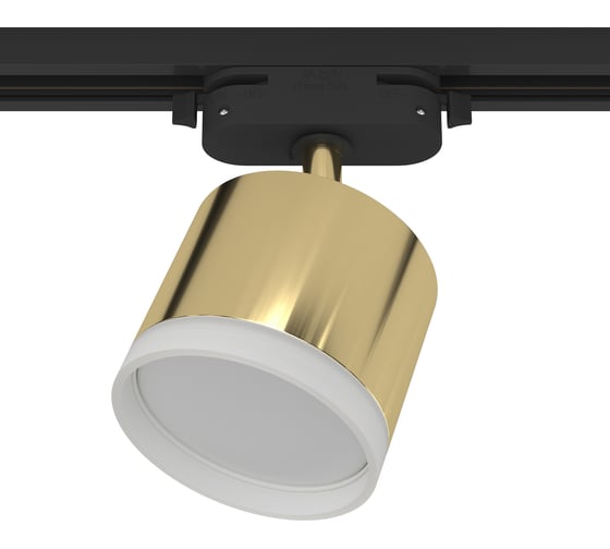 Изображение товара Трековый поворотный светильник RITTER Artline цилиндр 85x70mm GX53 230В алюминий/пластик золото 59864 4