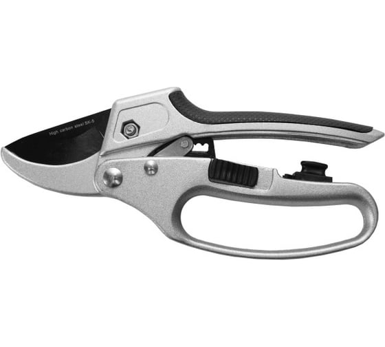 Изображение товара Секатор с храповым механизмом POLYAGRO SILVER LUXE 7592330