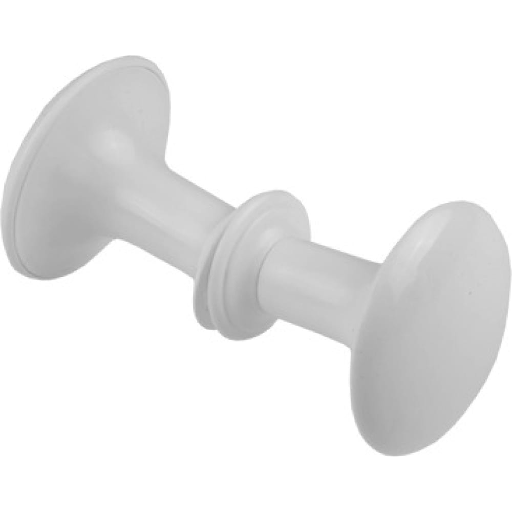 Пластмассовая дверная ручка-кнопка STARFIX круглая задвижка дверная starfix