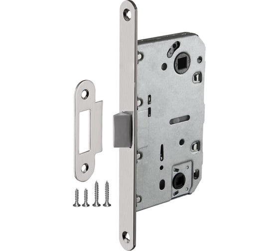 Изображение товара Врезная защелка AJAX PLASTLP96WC-50 SN матовый никель 45907