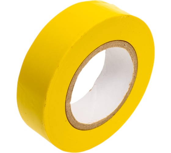 Изображение товара Изоляционная лента Cabeus желтая, 19 мм х 20 м х 0.13 мм ET-YL