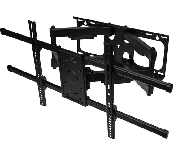 Изображение товара Кронштейн для телевизора REXANT 37-90 дюймов, наклонно-поворотный, двойное колено 38-0347