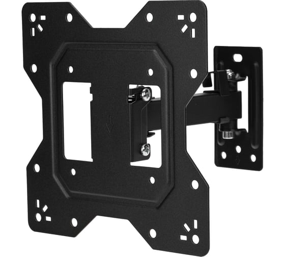 Изображение товара Кронштейн для телевизора REXANT 23-43 дюйма, наклонно-поворотный, одно колено 38-0060-1