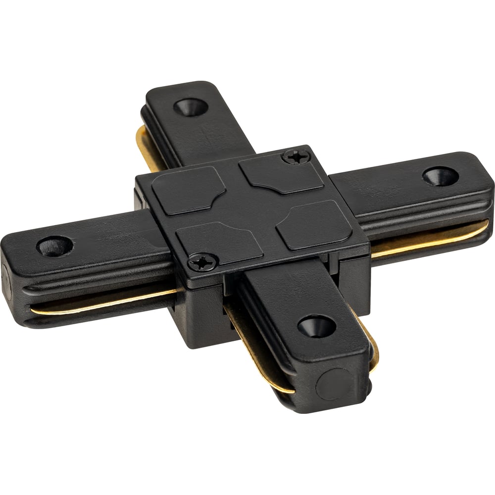 Изображение товара Трековый X-образный жесткий коннектор RITTER для шинопровода 59750 черный