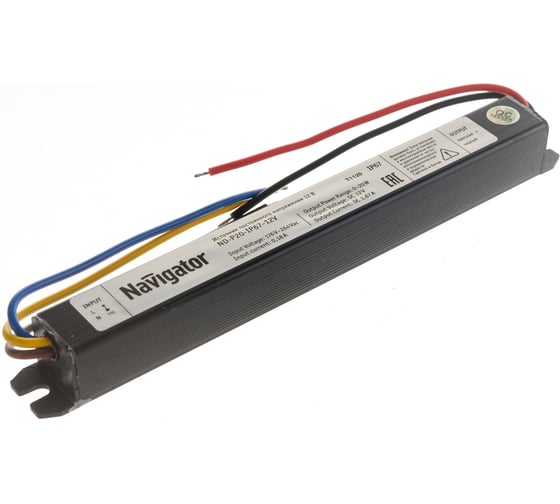Изображение товара Драйвер Navigator 71 470 ND-P20-IP67-12V 71470